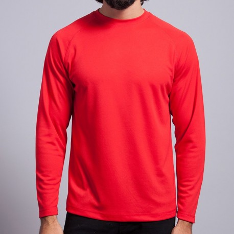 T-shirt sport respirant - Manches longues - Homme - 7 coloris