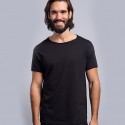 T-shirt uni mode 100% coton - Manches courtes - Homme - 2 coloris