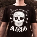 T-shirt mode "MACHO" 100% coton - Manches courtes - Homme