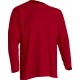 T-shirt uni 100% coton - Homme - Manches longues - 8 coloris